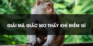 Giấc mơ thấy khỉ là điềm báo gì?